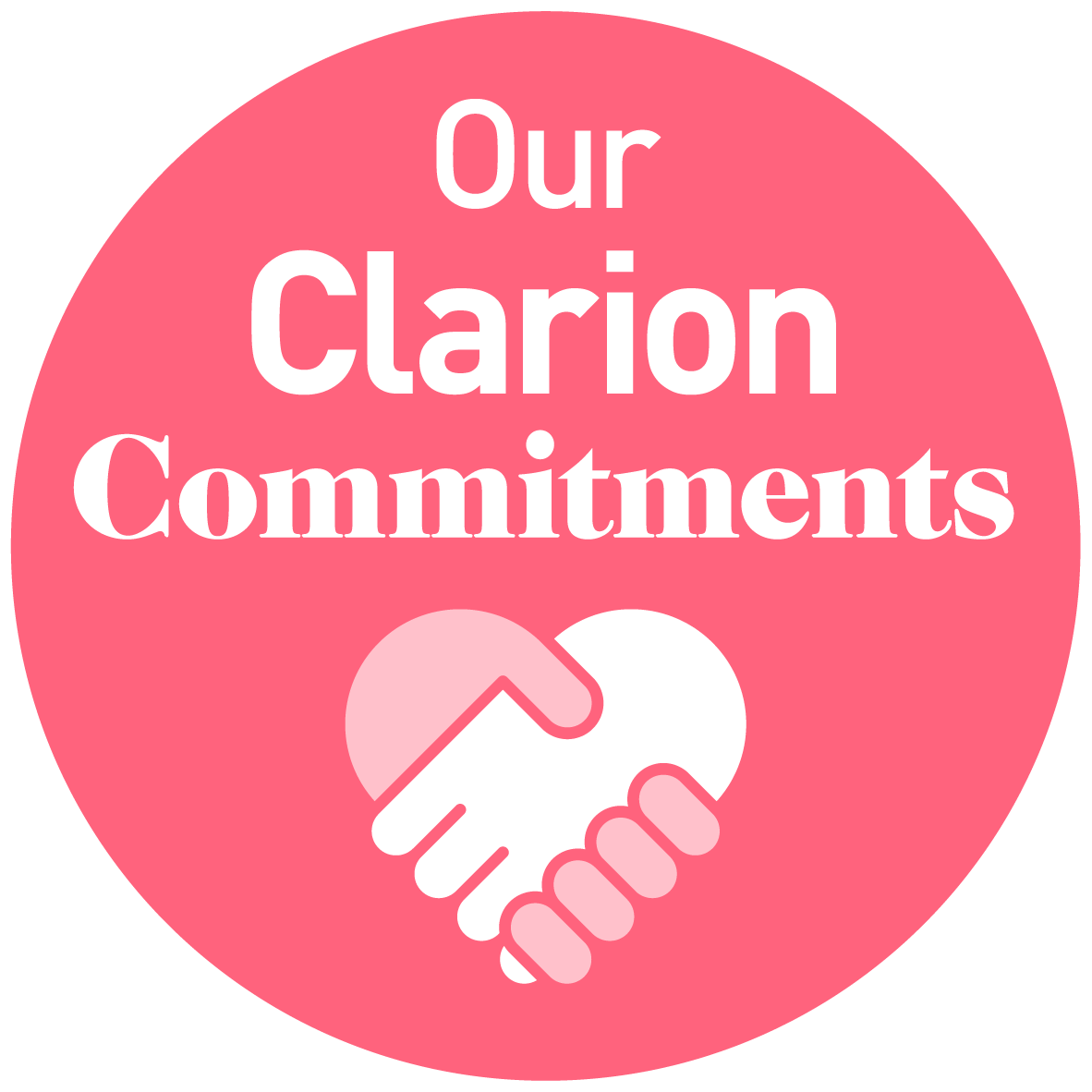 Our Clarion Commitments
