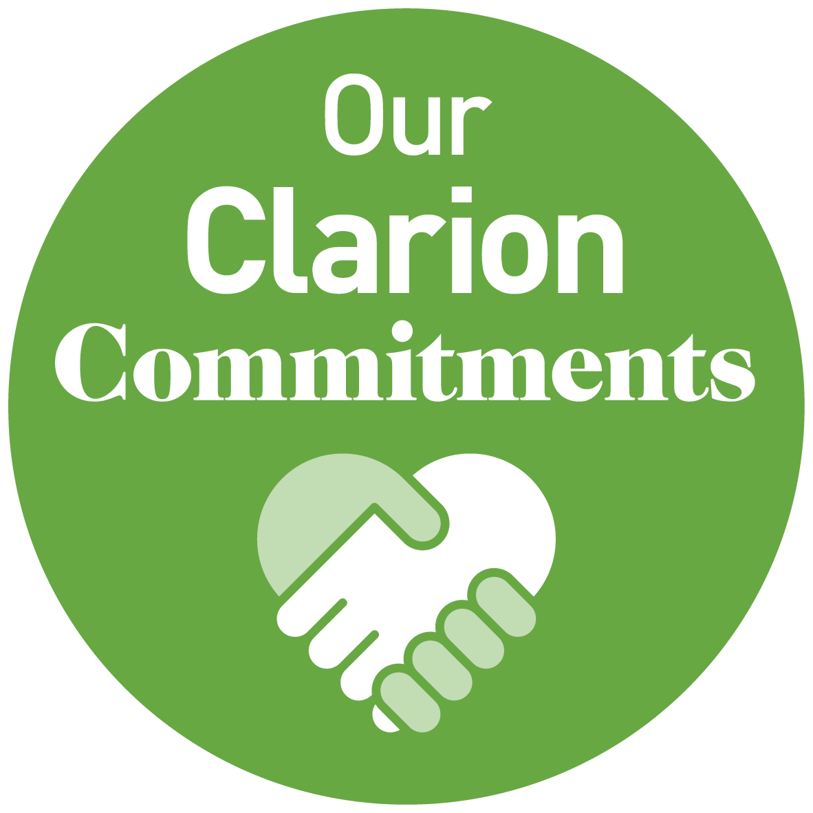Our Clarion Commitments